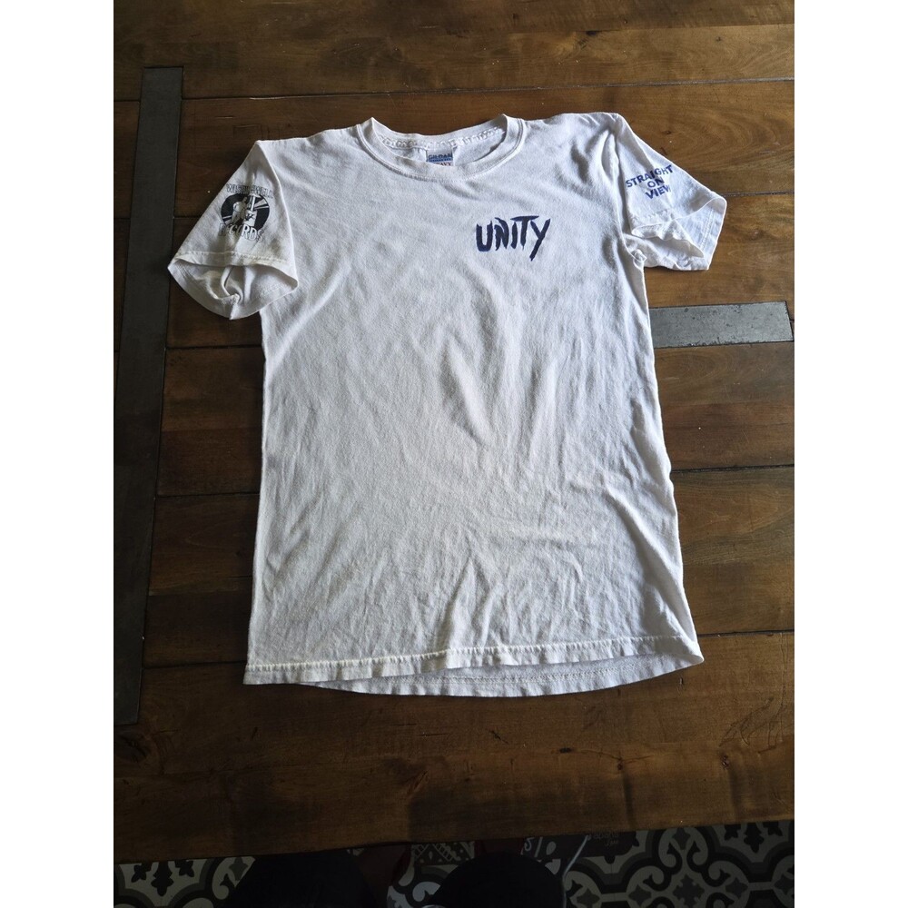 unity band shirt straight edge hardcore punk youth crew wishingwell records sxe